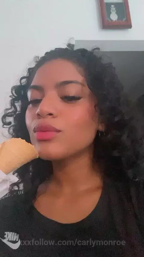 ice cream moment 🍦👌🏾🥵 by carlymonroe