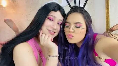 two horny bunnies by liacox