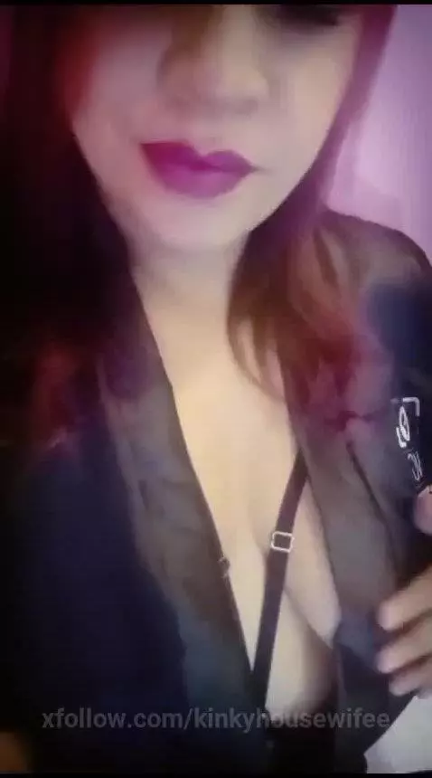 touch my tits baby ❤ by kinkyhousewifee