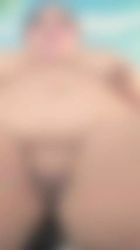 Hot chubby destroys her pussy with a giant black dildo by hurrenmatt