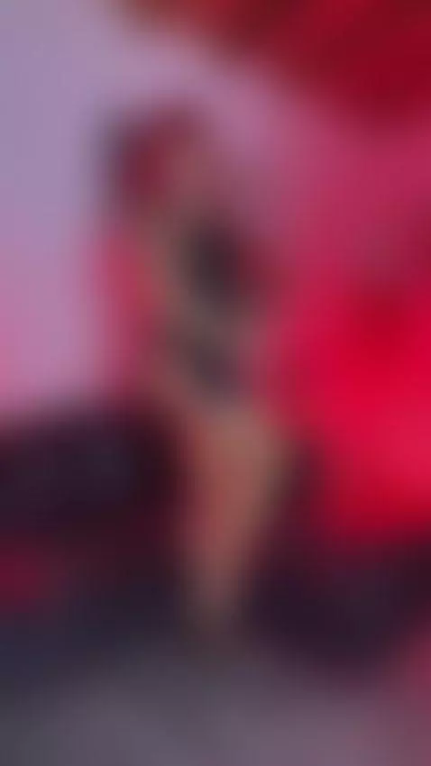 Black dress, red lips, and flowers in my hands… every detail... by raven-witch