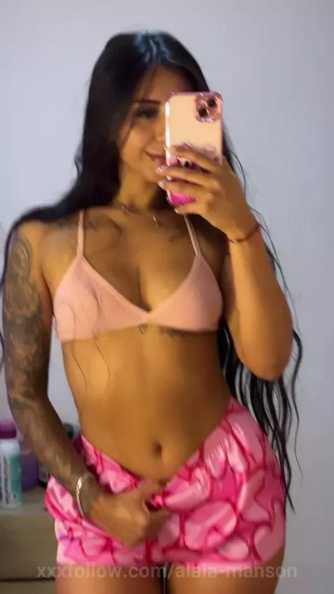 Guess what I’m not wearing under this? 😉" by alaia-manson