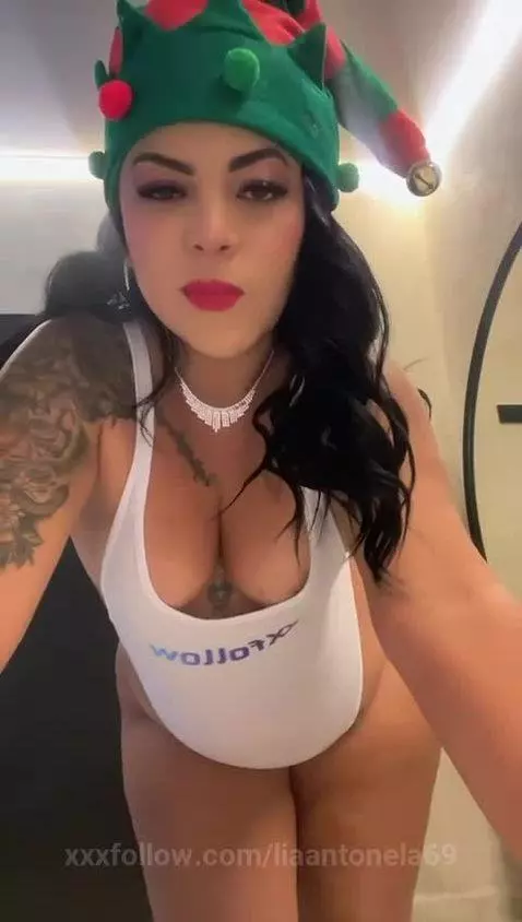 YOUR BEAUTIFUL CHRISTMAS ELF by liaantonela69