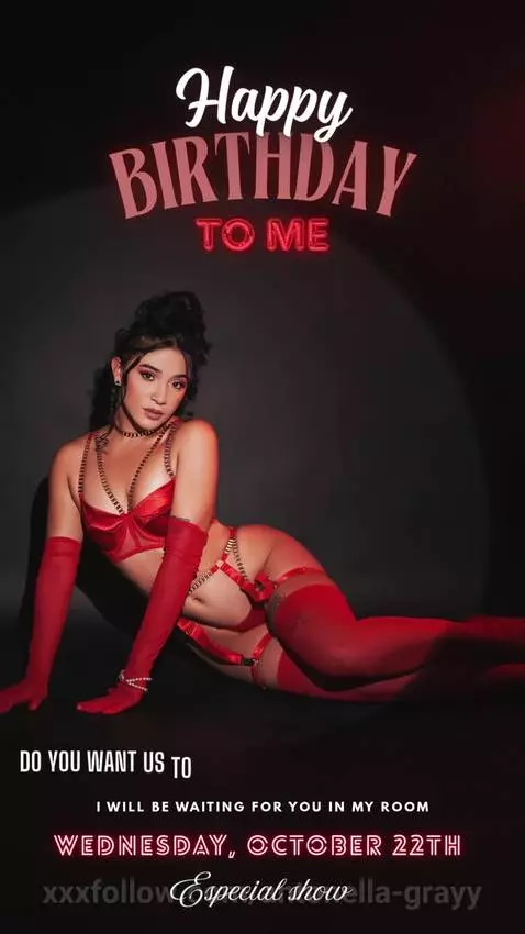 Do not forget to come and enjoy my birthday together and enj... by antonella-grayy