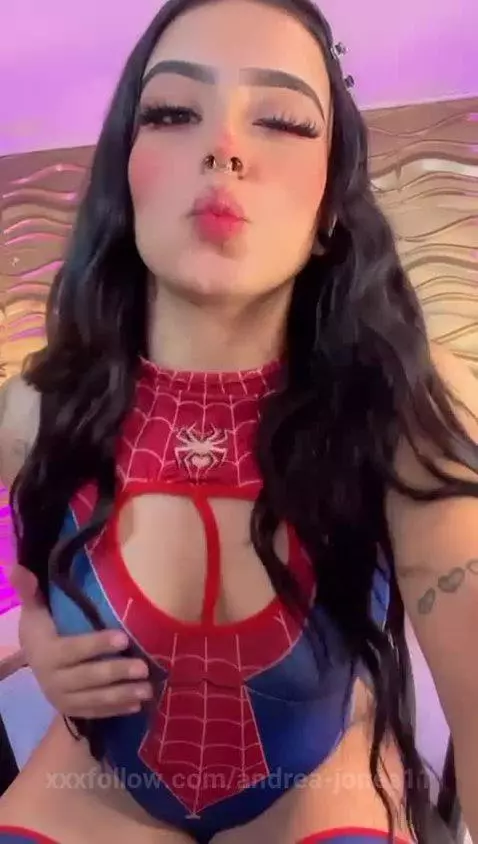 latina, hot, spiderman by andrea-jones11