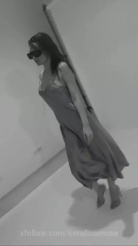 Are you melting for my gold heels and silk dress? by serafinamuse