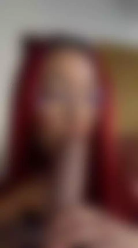 my tongue running over the tip of your dick 😈 by ammyscott