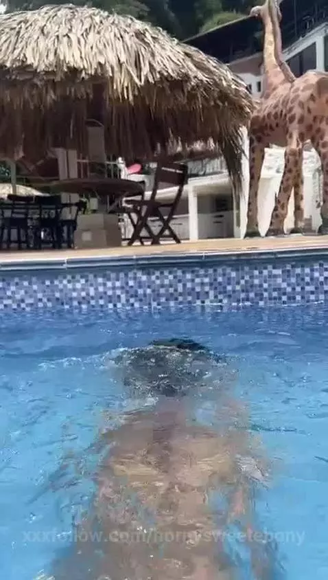 Today I am a naughty little mermaid coming out of the water ... by hornysweetebony