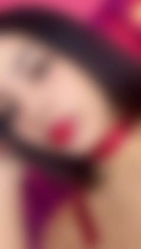 "Tell me something sweet… or just kiss me, that works too🥰🍒 by hornysweetebony