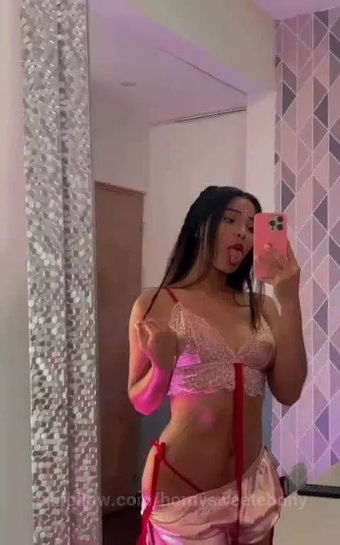 I'll be waiting for you in my room, don't be long.😈🍒🔥 by hornysweetebony