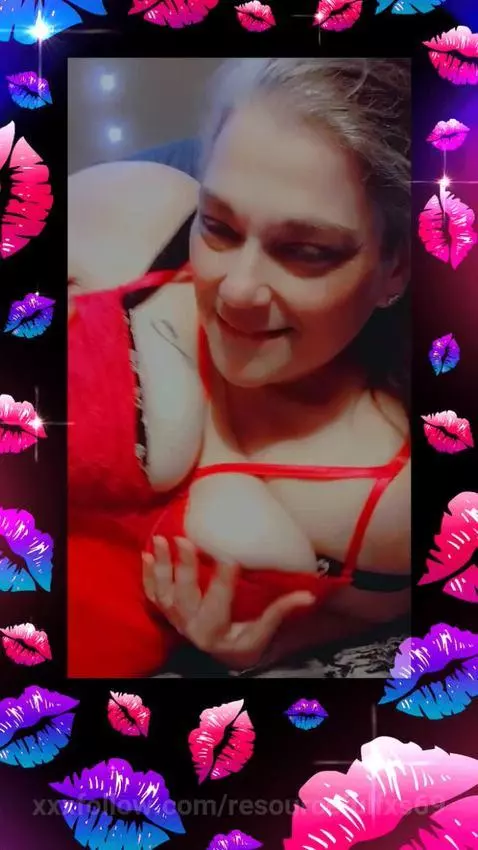 titty Tuesday sees red just for you guys... by resourcefulfxs69