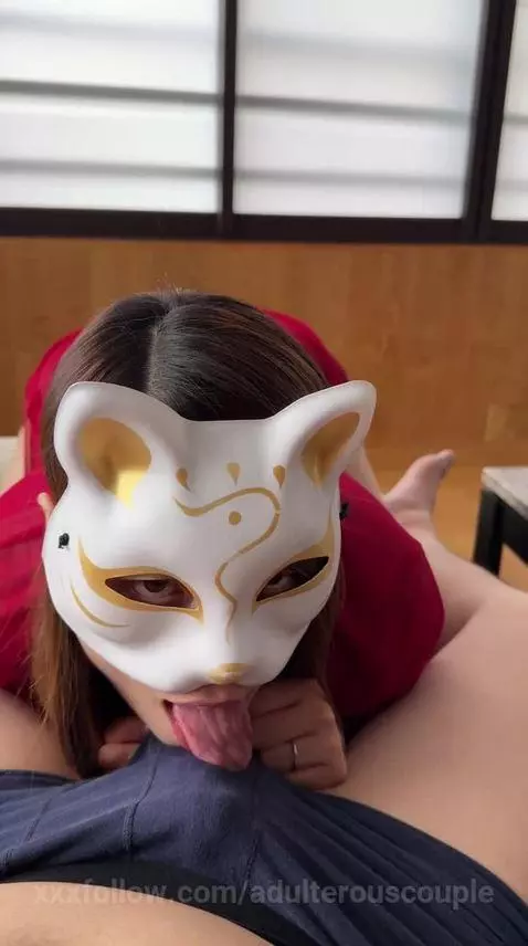 She uses her long tongue well to spoil you. by adulterouscouple