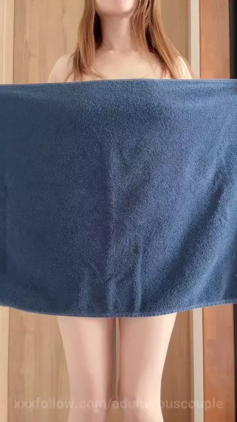 Bathroom towel magic.😆 by adulterouscouple