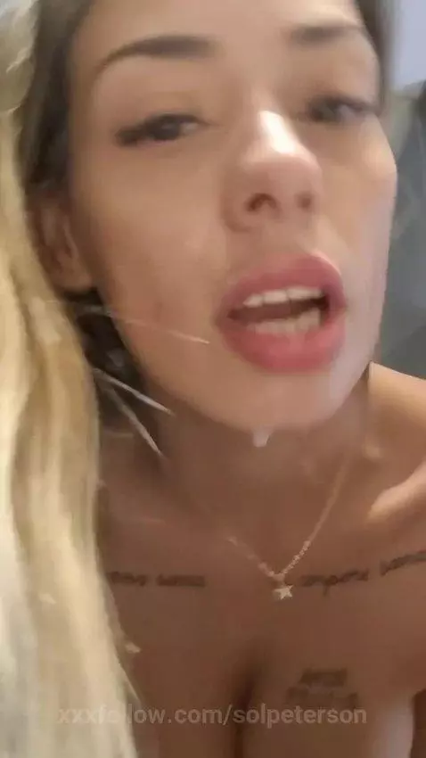 Look how it left my face 😋🤪 by solpeterson