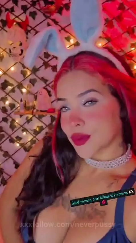 Your hot bunny is here! Give me your carrot to jump on!!!! f... by neverpussy