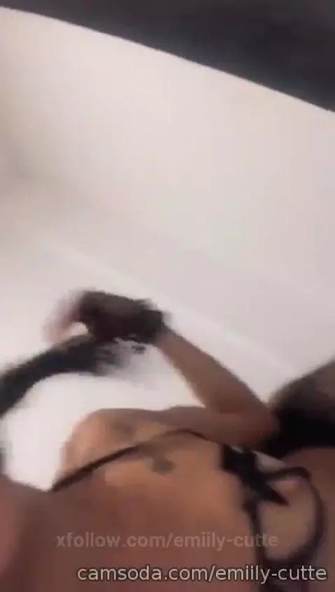 Do you love how the black lingerie looks on me? by emiily-cutte