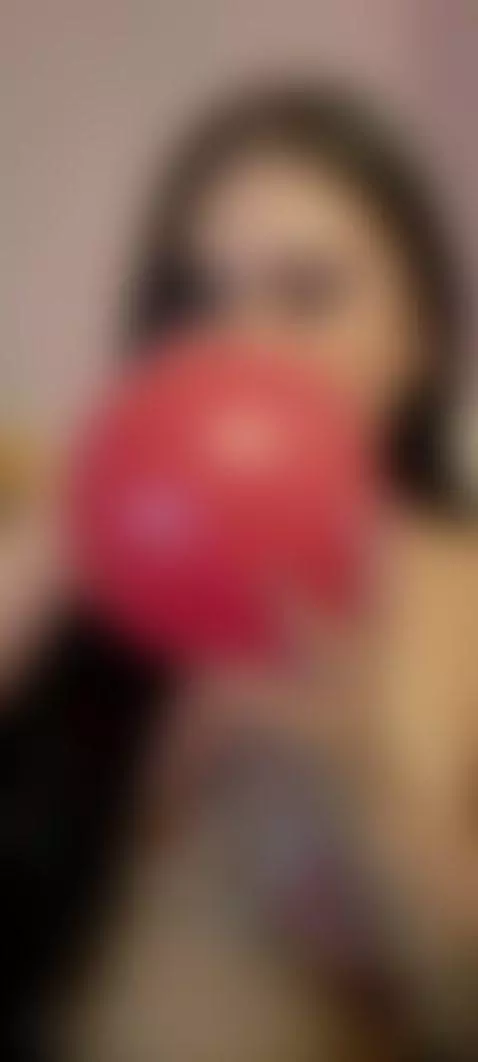 Blowing it nice and slow… just like I’d do to you, baby 😈🎈 by emmatramel