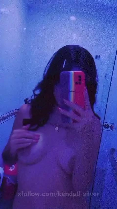 Getting my pink nipples hard by kendall-silver