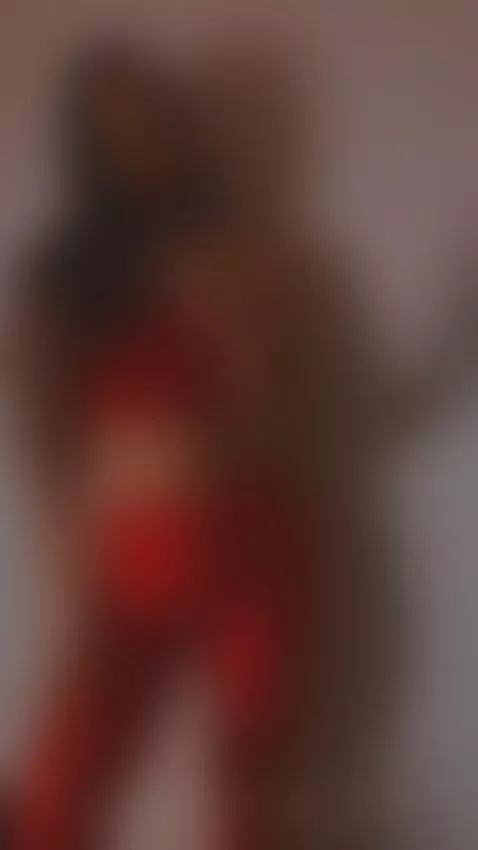 Hello sweetie, how do you like my red style today? by sellashinee