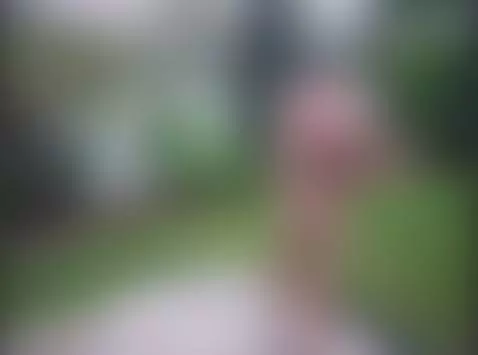 drying off after outdoor shower by theclubist111