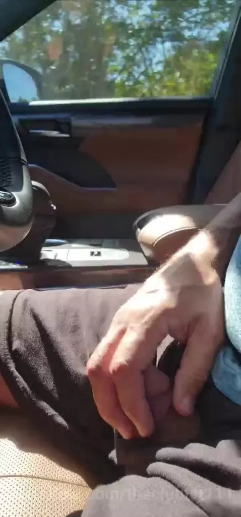 stroking while driving! by theclubist111