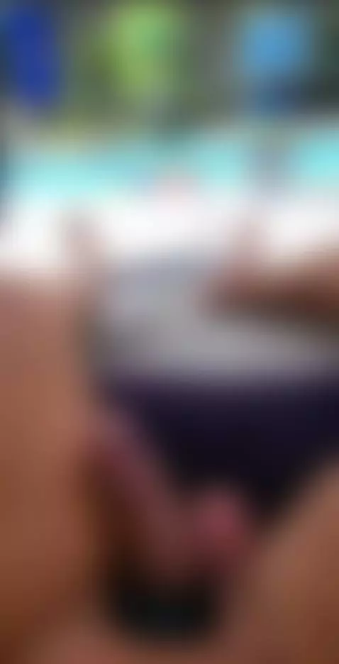 hard and naked by my pool by theclubist111