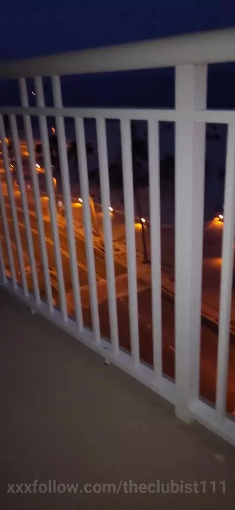 Naked on hotel balcony! by theclubist111