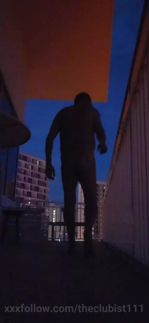 Naked hotel balcony by theclubist111