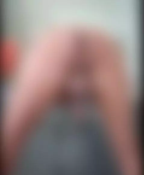 Ass, cock and balls bent over bathroom sink.  Spread open pi... by theclubist111