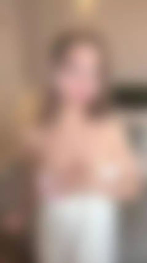 18+ Sexy red lace bra hugging perky tits, sheer stockings. by miaroseee