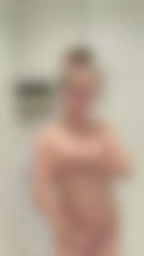 18+ Nude blonde's perky tits and juicy ass in shower tease. by miaroseee