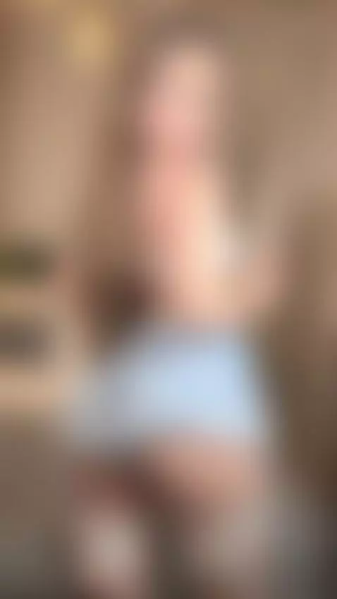 18+ Sexy brunette's juicy ass in ruffled shorts & lace stock... by miaroseee