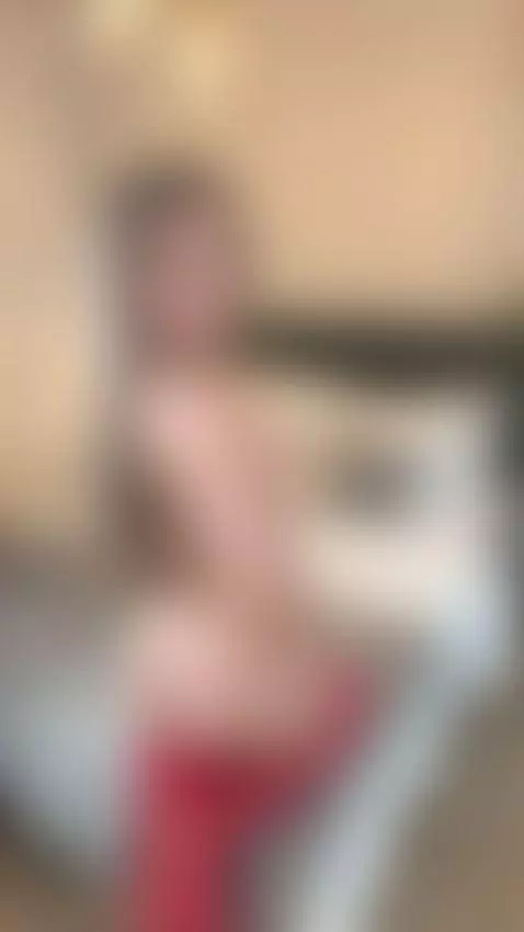 18+ Sexy nude teen with perky ass in red stockings. by miaroseee