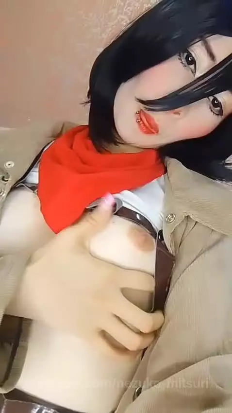 mikasa, camsodagirl, goinglive by nezuko-mitsuri