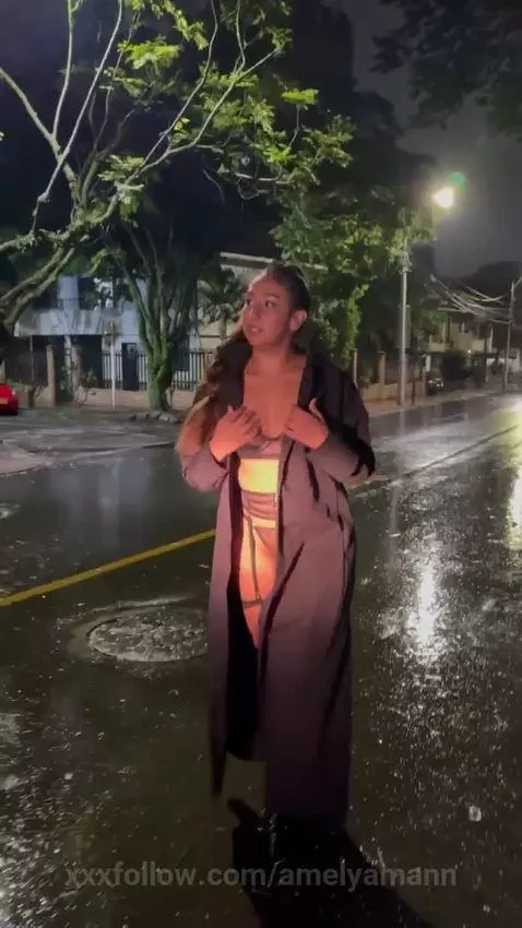 NAUGHTY AT RAINY DAY 😏 by amelyamann