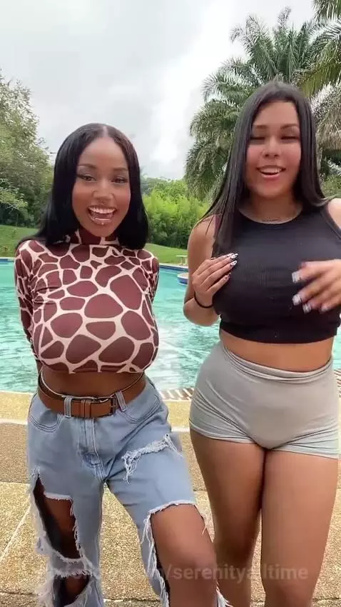 with my friend in pool follow me in i nsta serenityalltime by serenityalltime