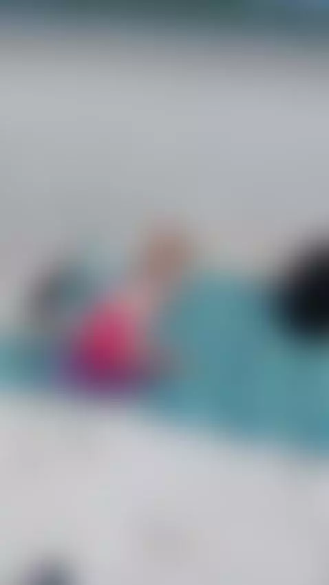 My wife at the beach just hoping someone would catch her! by mrdukes85