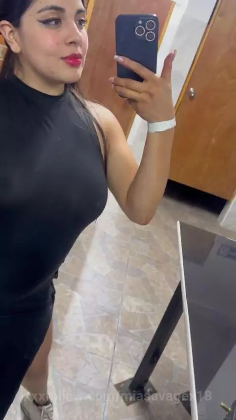 My tits can be seen in the dress and that's how I went out i... by miasavagex18