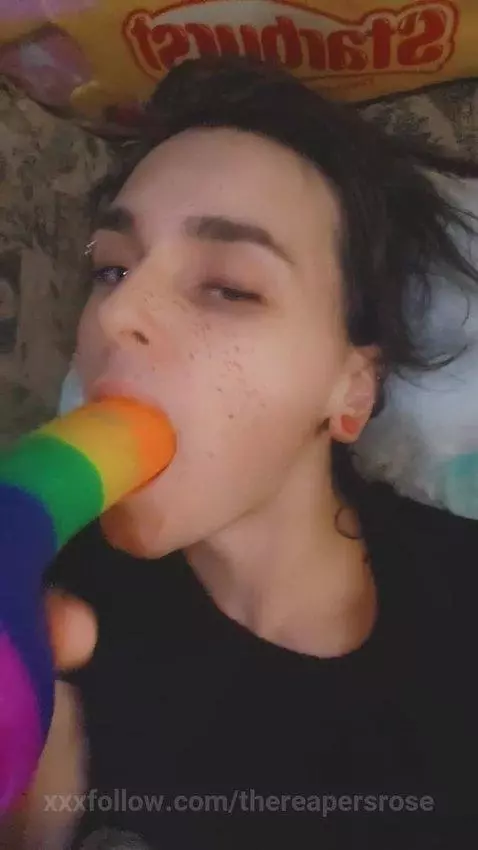 slut deep throats toy for practice by thereapersrose