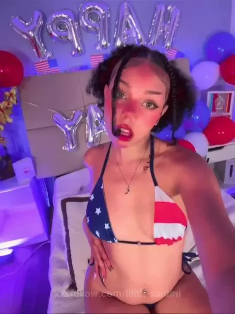 Happy Independence Day!! Let's celebrate a good cum by lilith-santini