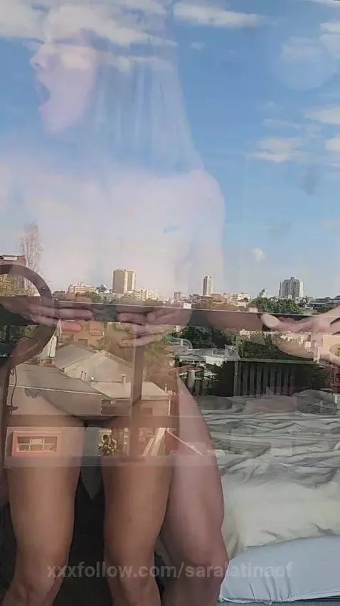 Sex in the window 🥵😈 by saralatinaof