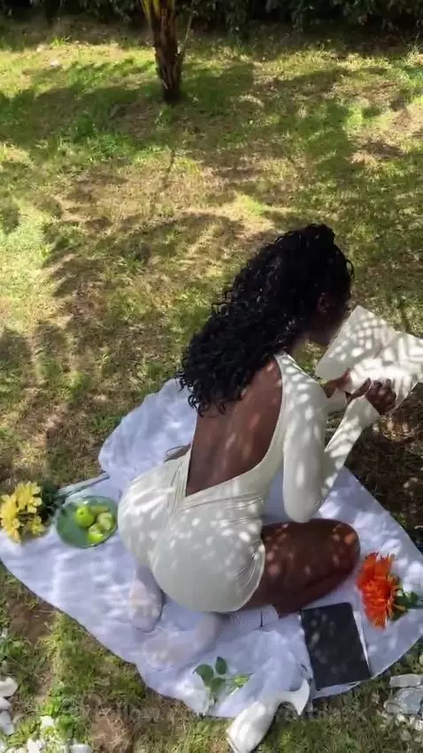 A little outdoor reading ✨✨ by lucero-black