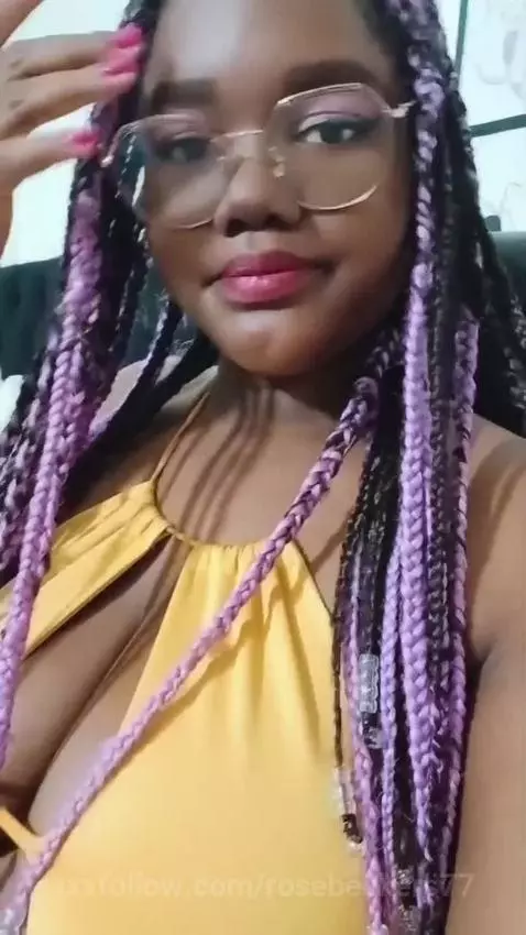 Your naughty ebony Lil girl by rosebeckers77