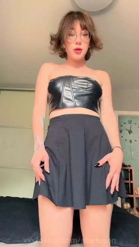 Pulled my skirt up—my little secret’s not so hidden 💦 by sturluson