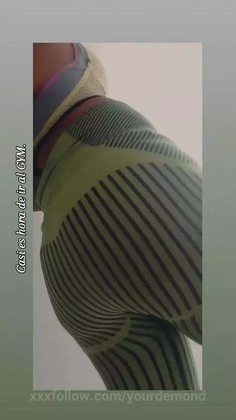 Yendo al gym para sacar mas culo oara ti 🍑 / Going to the gy... by yourdemond