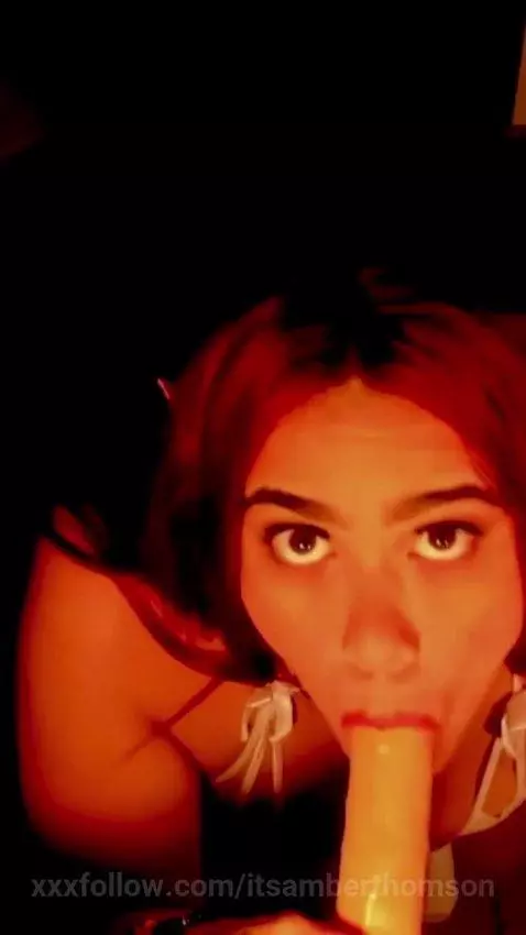 I imagine it's your cock 😋🤤😈 by itsamberthomson