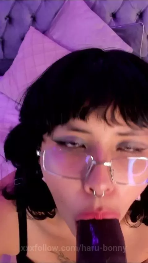 I love filling my mouth by haru-bonny