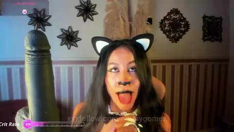 Kitty waiting for milk charge by emmygomez