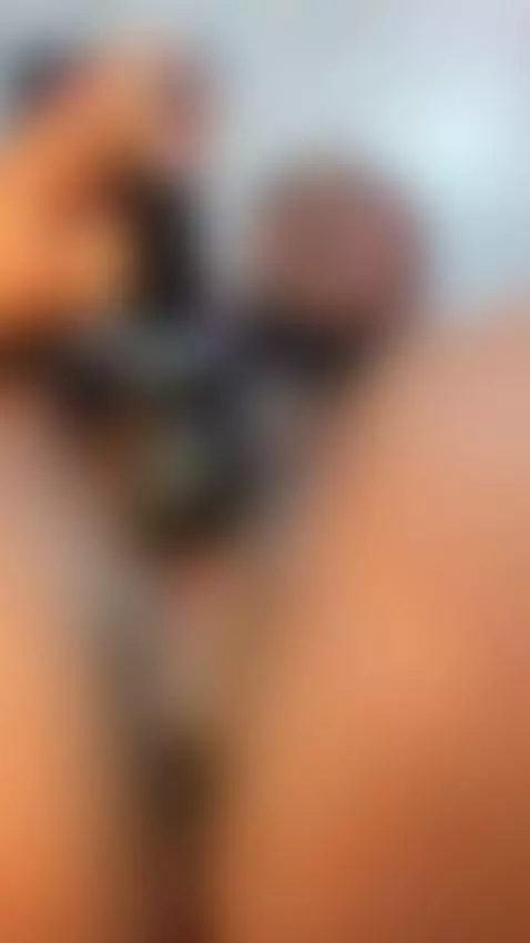 I fuck my black, hairy pussy really hard 🍆😉🫦 by firemorocha1