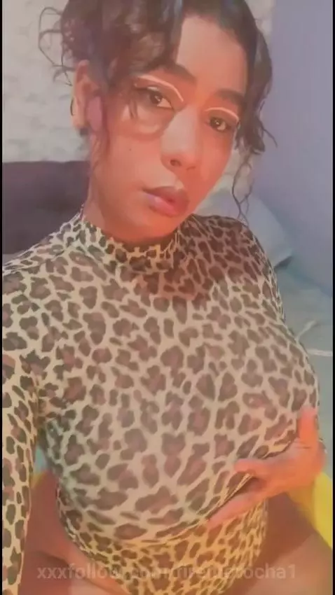 HOW ABOUT MY ANIMAL PRINT T-SHIRT? I LOOK HOT STICKING OUT M... by firemorocha1